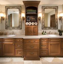 His And Her S Master Bathroom Vanity With Double Sinks And Ample Storage Bathroom Remodel Photos Master Bathroom Vanity Bathroom Remodel Master