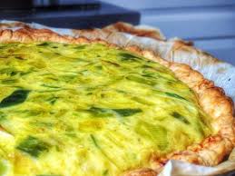 Poireau Pate Feuilletee Oeuf Creme Fraiche Gruyere Miel Curry Margarine Quiche Poireaux Recettes De Cuisine Recette Quiche Poireaux