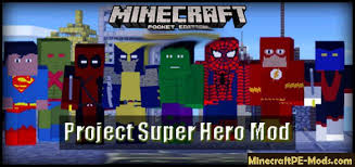 Load up you world and you will be able to see the recipes and can still use the modded machines! Project Super Hero Minecraft Pe Bedrock Mod 1 11 0 9 1 10 1 9 0 Download