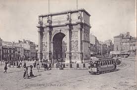 1905 Tramway A La Porte D Aix Marseille Debut Xxe Siecle Marseille Marseille Ville Visiter Marseille