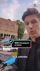 ABC News’ Trevor Ault walks us through what is left of UCLA’s  pro-Palestinian encampment, after the university issued an evacuation  order, declaring the encampment “unlawful” amid anti-war clashes