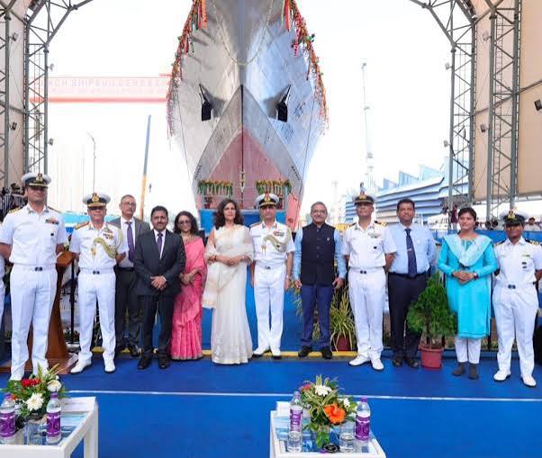 Indian Navy Shruti NGOPV launch