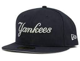 New York Yankees Script 59fifty Fitted Cap By New Era X Mlb Hats For Men Fitted Caps New York Yankees