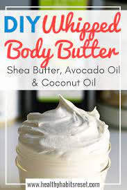 In this list, we have 100 unique and effective body butter. Diy Whipped Body Butter With Shea Butter Coconut Oil And Avocado Oil Homemade Body Butter Whipped Body Butter Body Butters Recipe