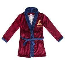 4 couleurs d'éponge et 20 couleurs de fil pour la broderie du prénom vous sont proposées. Harry Potter Peignoir Pour Enfant Poudlard Taille 8 14 Ans