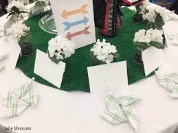 Bring the excitement of the sport to your table with the help of an event planning specialist in this free video. How To Create A Golf Themed Table Julie Measures