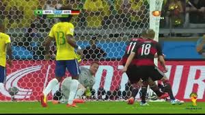El choque se llevará a cabo el martes 27 de marzo en el estadio olímpico de berlín (alemania), que. Brasil Vs Alemania 1 7 Mundial Brasil 2014 Televisa Hd Animated Gif