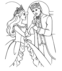 As you can see, genevieve's face is much shorter, her eyes are bigger, and she parts her hair on the. Barbie And The 12 Dancing Princesses Coloring Page Only Coloring Free Coloring Library