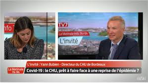 Langue de la vidéo vf vf. Replay Emission Tv7 La Matinale Bfmtv Du Lundi 7 Septembre 2020 Avec Yann Bubien Directeur General Du Chu De Bordeaux