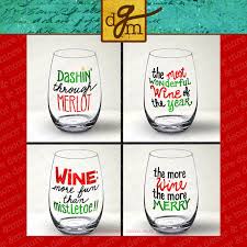 Funny Christmas Wine Glass Svg Bundle Christmas Wine Glass Etsy Christmas Wine Christmas Svg Files Wine Decals