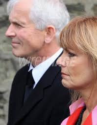 Norman Wisdoms son and daughter Nick Wisdom and Jackie Wisdom attend...