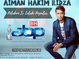 Aiman hakim ridza info dan sinopsis drama berepisod ahli bapak bapak club (astro ria & gempak) mengisahkan tiga orang lelaki bernama joe (aiman hakim ridza), bob (luqman hafidz) dan nik (steve yap) yang bersahabat baik, namun mempunyai. Aiman Hakim Ridza 2017 Almikali