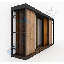 Boya Flat Draw Door Display Stand Supplier 1 Dor
