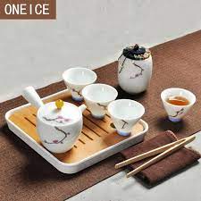 10pc Tea Set Chinese Travel Ceramic Portable Teacup Towel White Porcelainteapot Tea Tray Kung Fu Tea Set Tea Ceremony Teapot Tea Set Tea Cups Tea Tray