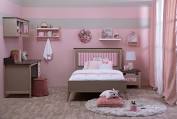 Pink shades, be they pale, dusky or bold, compliment grey well and can be used to instantly help lift any room, including the bedroom. Pan Emirates