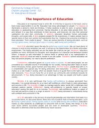 The special education and inclusive education debate: Pdf The Importance Of Education