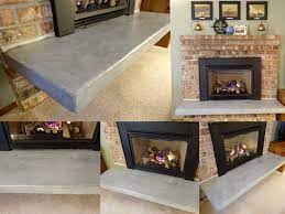 Consult a professional before attempting to paint if the hearth is. Updating Fireplace Hearth No Demolition Required Single Girl S Diy