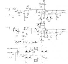 Circuit Power Audio Amplifier Stereo Lm1875 Ne5532 2 X 20 Watts Xtronic Org Audio Amplifier Stereo Amplifier Amplifier