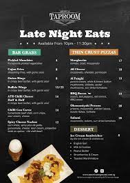 Late Night Eats Menu Design Eating At Night Thin Crust Pizza Beer Batter