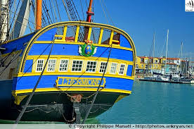 Fregate L Hermione Proche Du Gabut La Rochelle Charente Maritime Hermione Bateaux La Rochelle