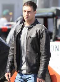 Aron Taylor Johnson Godzilla 2014 Leather Jacket Leather Jacket Men Leather Jacket Brands Jackets Men Fashion