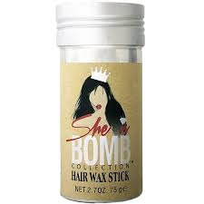 Bit expensive but does the job that nothing else can. Amazon Com She Is Bomb Collection Hair Wax Stick 2 7 Oz Beauty