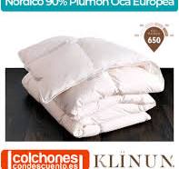 Relleno Nórdico 90% Plumón Oca Blanca Europea de Klinun