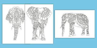 These elephant coloring pages are loads of fun for kids, and will help them learn fine motor skills essential for writing. Elephant Template Printable Coloring Pages Twinkl