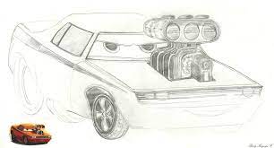 Cars 2 shu todoroki crash. Snot Rod Coloring Page Coloring Home