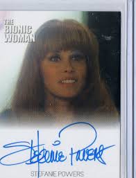 Six Million Dollar Man & Bionic Woman Collection Autograph Card Selection  NM