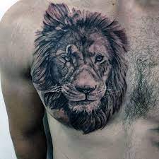 Top 73 Lion Chest Tattoo Ideas 2021 Inspiration Guide Lion Chest Tattoo Chest Tattoo Men Lion Head Tattoos