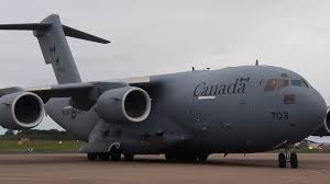 Since it entered service in january 1995, 218 aircraft have been delivered to the us air force. Canadian C 17 Plane Touches Down At Leeds Bradford Airport Bbc News