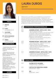 Utiliser un logiciel de création de cv en ligne gratuit ou non pour faire un cv du début à la fin rapidement et facilement. Modele De Cv Pour Infirmiere A Telecharger Et Imprimer En Pdf