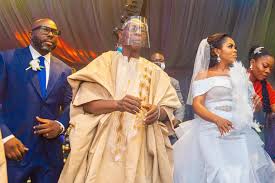 Sources close to the obasanjo home said the general overseer of the redeemed christian church of god, pastor enoch adeboye and founder of winners' chapel, bishop david oyedepo, were at the meeting at the instance of the former president as one of conditions given by obasanjo before any meeting with jonathan could take place. Photos From The Wedding Of Ex President Olusegun Obasanjo S Son Seun See The Mercedes Benz Suv He Gifted His Bride Photos Video