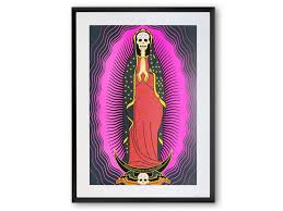 You may read this document straight through, or you can click on any red subheading link to let us assure you that santa muerte wields extraordinary power and influence over your life, whether you asked for it or not! Nuestra Senora De La Santa Muerte Print On Paper By Tuttisanti Design Ff3300