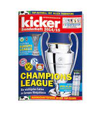 Mit vielen redaktionellen beiträgen und statistiken zur abgegeschlossenen und kommenden saison. Kicker Sonderheft Champions League 2014 15