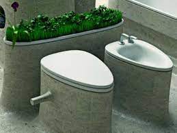 Replacing a tanked water heater with a tankless model will reduce the amount of. Eco Friendly Bathroom Design Of Endless Concrete Digsdigs