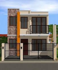 Bedroom 2 and 3 are situated at the back which accommodate. Alijah4 Philippines House Design 2 Storey House Design Narrow House Designs