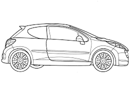 It's never too late to foster a strong love for radio controlled vehicle. Peugeot 207 Rc Coloring Page Online Coloring Pages