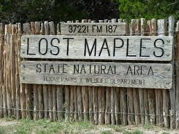 A field checklist | pdf to learn more. Entrance Sign Picture Of Lost Maples State Natural Area Vanderpool Tripadvisor