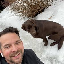 Meet Bauer, a sweet loving pup! She kept me company while delivering