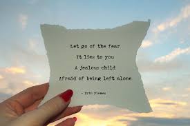 Release Fear Pink Sunset Inspirational Poem Nature Art Home Decor Inspirational Poems Short Inspirational Poems Giving Up On Love