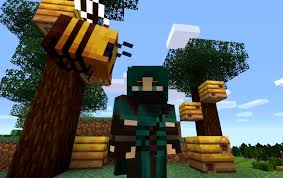 If an oak or birch. New Minecraft Mod Allows Players To Ride A Bumble Bee Using A Flower On A Stick Happy Gamer