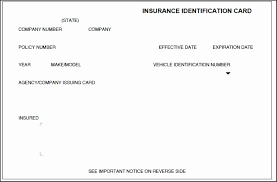 Download Auto Insurance Card Template Wikidownload Safec Geico Car Insurance Car Insurance Card Template