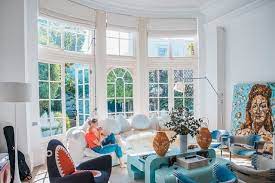 Roman Blinds Fold Away Neatly For A Sleek Daytime Look Glamorous Living Room Design Your Home Interior Design Courses Online