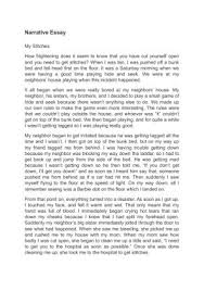 Pin On Narrative Essay Of My Injury In My Childhood
