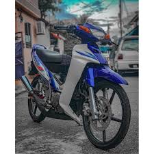 Both scooters get upgrades in the form of new features, a new hybrid powertrain, and new hues to choose from. Shop Malaysia Coverset Original Hly Yamaha 125z Zr Merah Biru Diamond Sticker Siap Tampal Percuma Emblem Timbul Hong Leong Yamaha Shopee Singapore