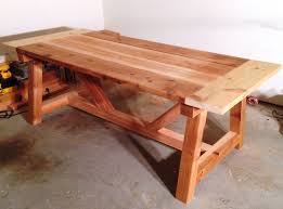 4x4 Truss Beam Table Wholesteading Com Do It Yourself Home Projects From Ana White Eettafel Thuis