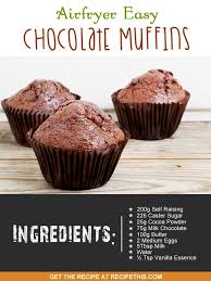 Welcome To Our Airfryer Easy Chocolate Muffins I Remember When I First Had A Muffin I M Easy Chocolate Muffins Chocolate Muffin Recipe Air Fryer Recipes Easy