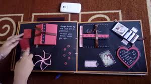 Homemade Creative Birthday Ideas For Sister Handmade Birthday Scrapbook I Made This One For My Sister You Can Get Ideas For Your Crafts Give A Thumbs Birthday Scrapbook Scrapbook Crafts Scrapbook Gift